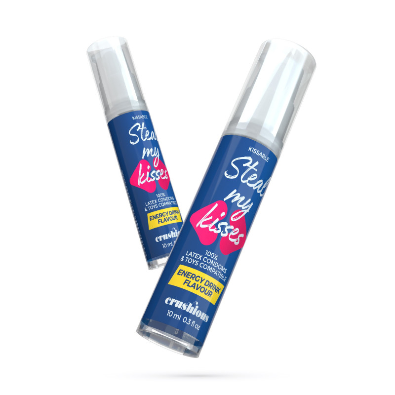 Gel Lubricante Sabor Bebida Energética Steal My Kisses 10 ml Crushious