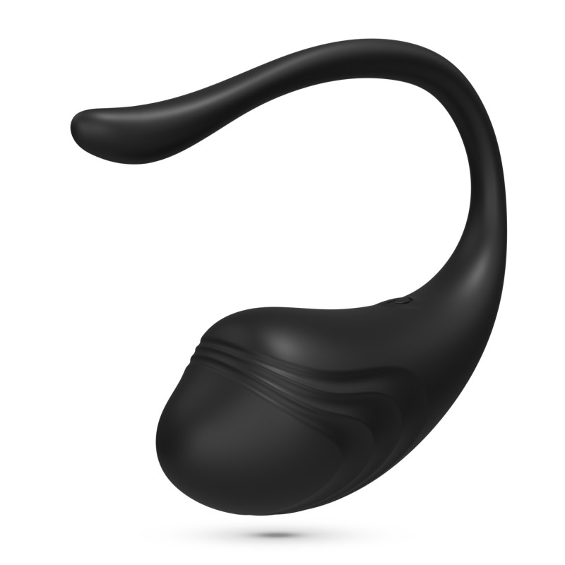 Huevo Vibrador Recargable Tamago con Control Remoto Negro Crushious