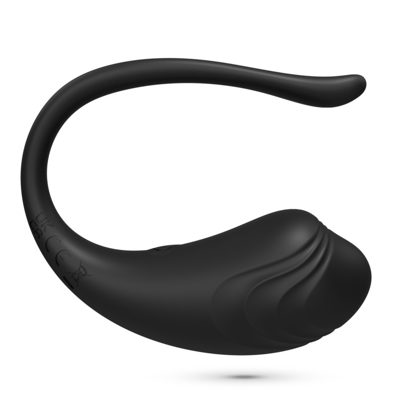 Huevo Vibrador Recargable Tamago con Control Remoto Negro Crushious
