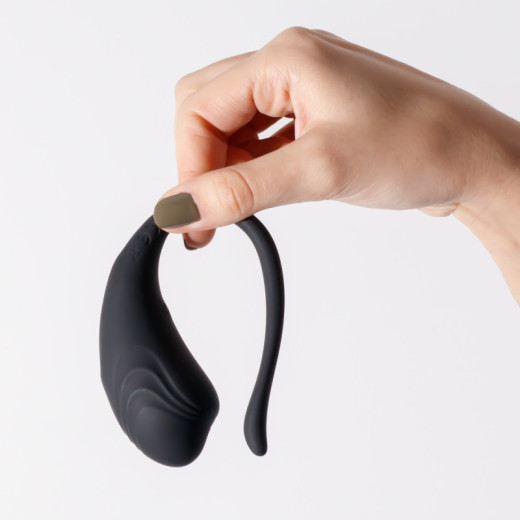 Huevo Vibrador Recargable Tamago con Control Remoto Negro Crushious