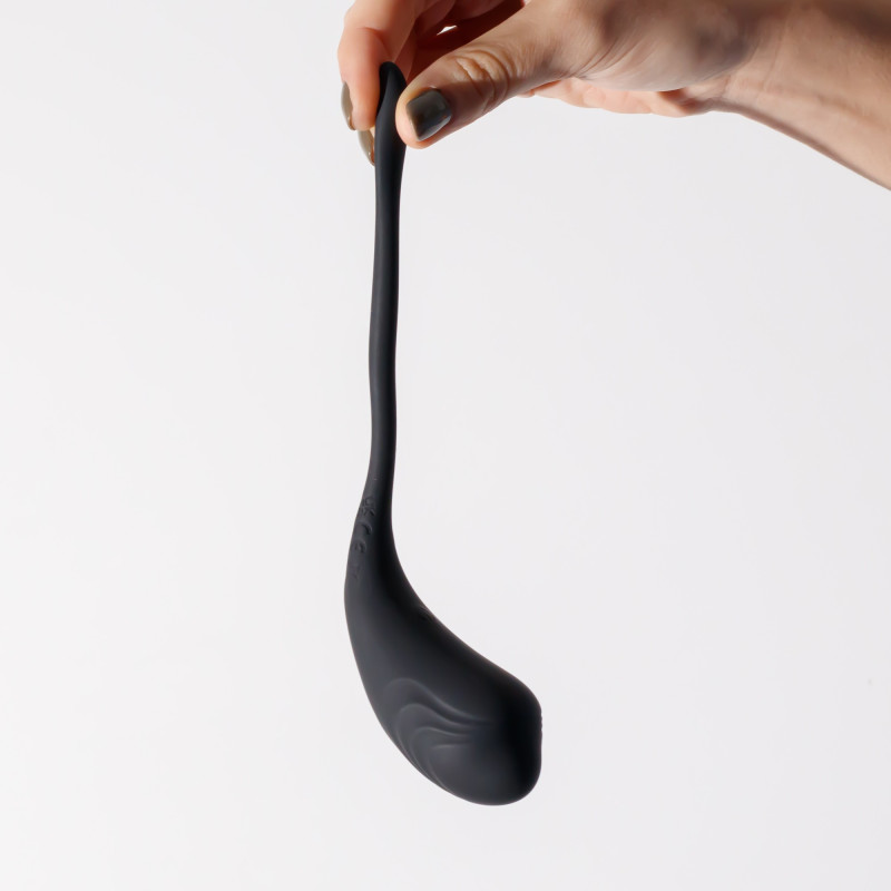 Huevo Vibrador Recargable Tamago con Control Remoto Negro Crushious
