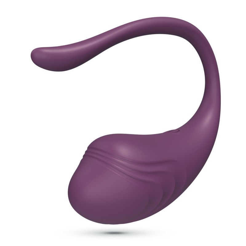 Huevo Vibrador Recargable Tamago con Control Remoto Morado Crushious