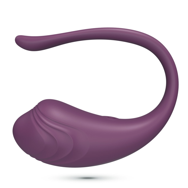 Huevo Vibrador Recargable Tamago con Control Remoto Morado Crushious