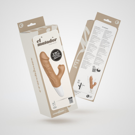 Vibrador Realista con Movimiento El Matador Crushious