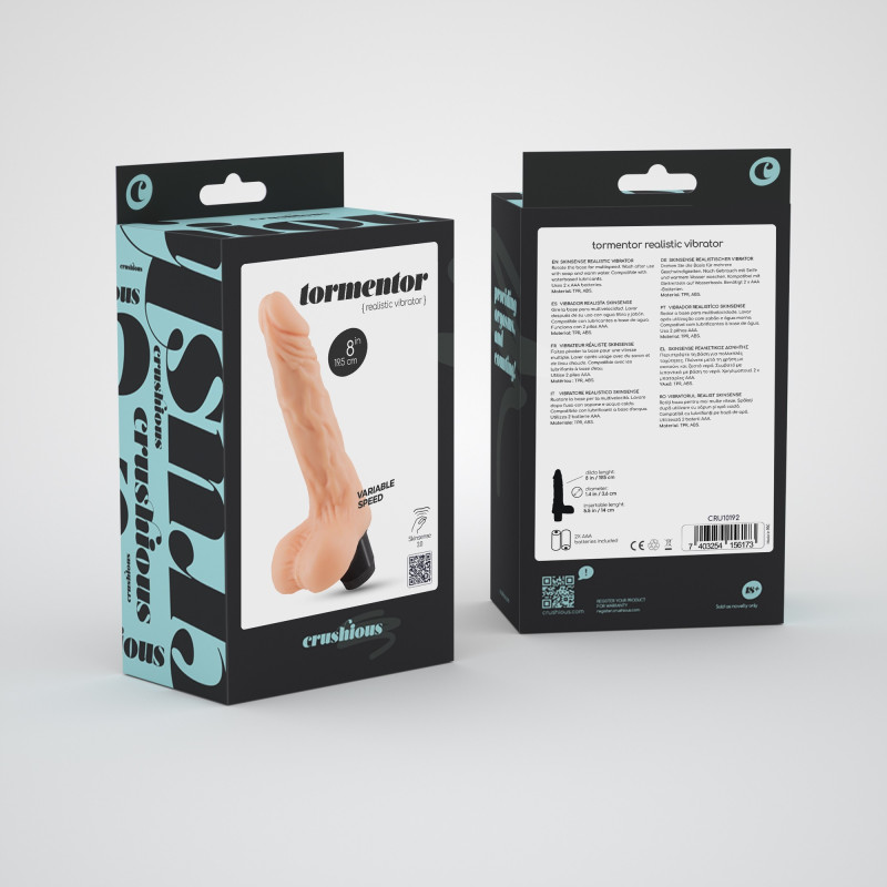 Vibrador Realista Tormentor Crushious