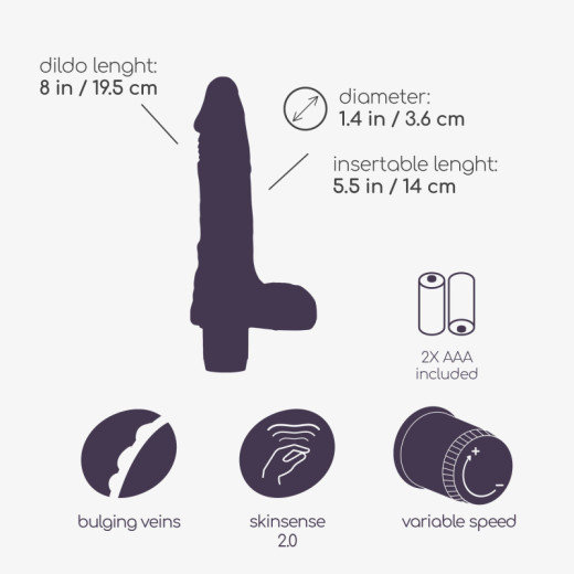 Vibrador Realista Tormentor Crushious