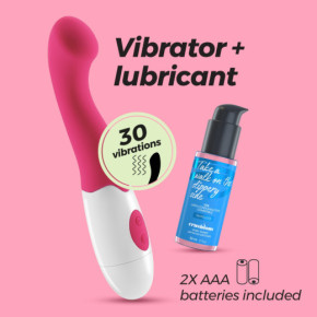 Vibrador Trollie con Lubricante Base Agua Incluido Crushious