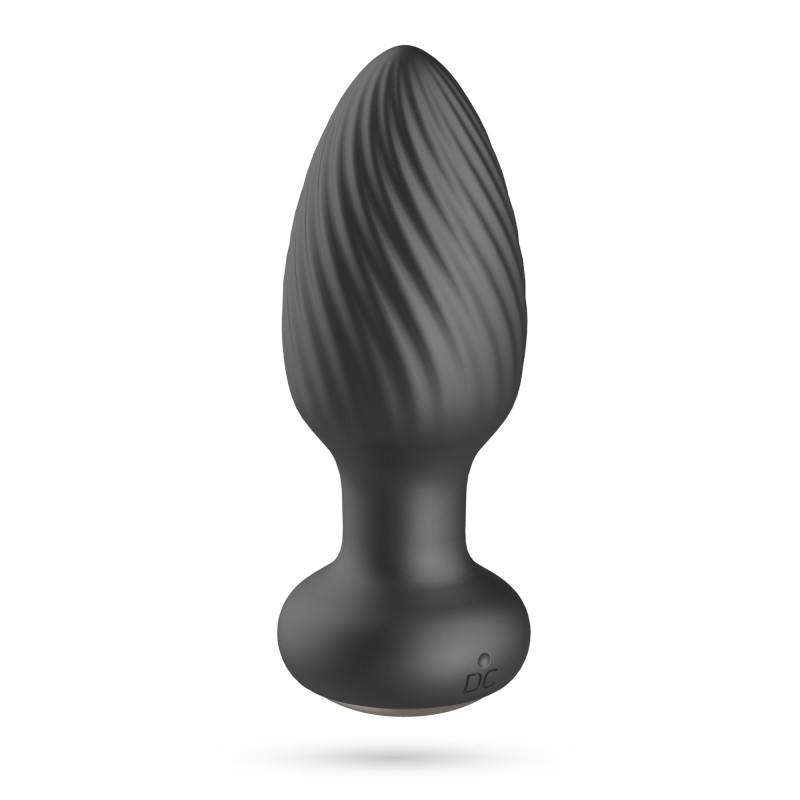 Plug Anal Giratorio Twister con Control Remoto Crushious