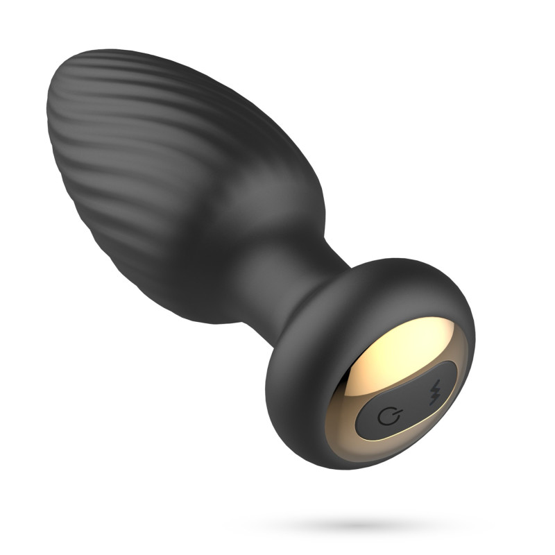 Plug Anal Giratorio Twister con Control Remoto Crushious