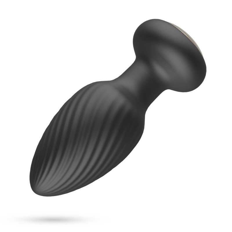 Plug Anal Giratorio Twister con Control Remoto Crushious