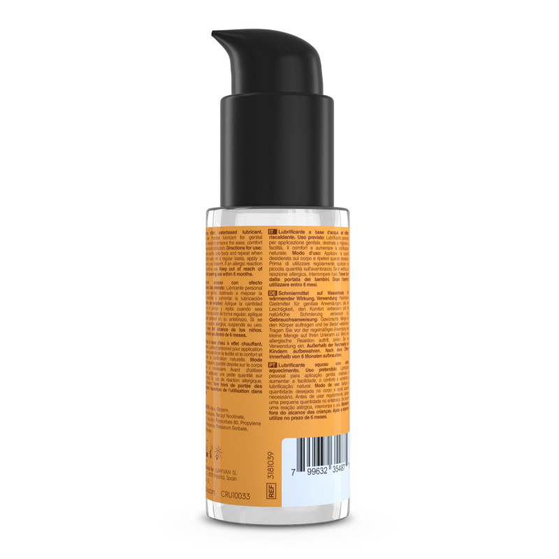 Lubricante con Efecto Calor 50 ml Crushious