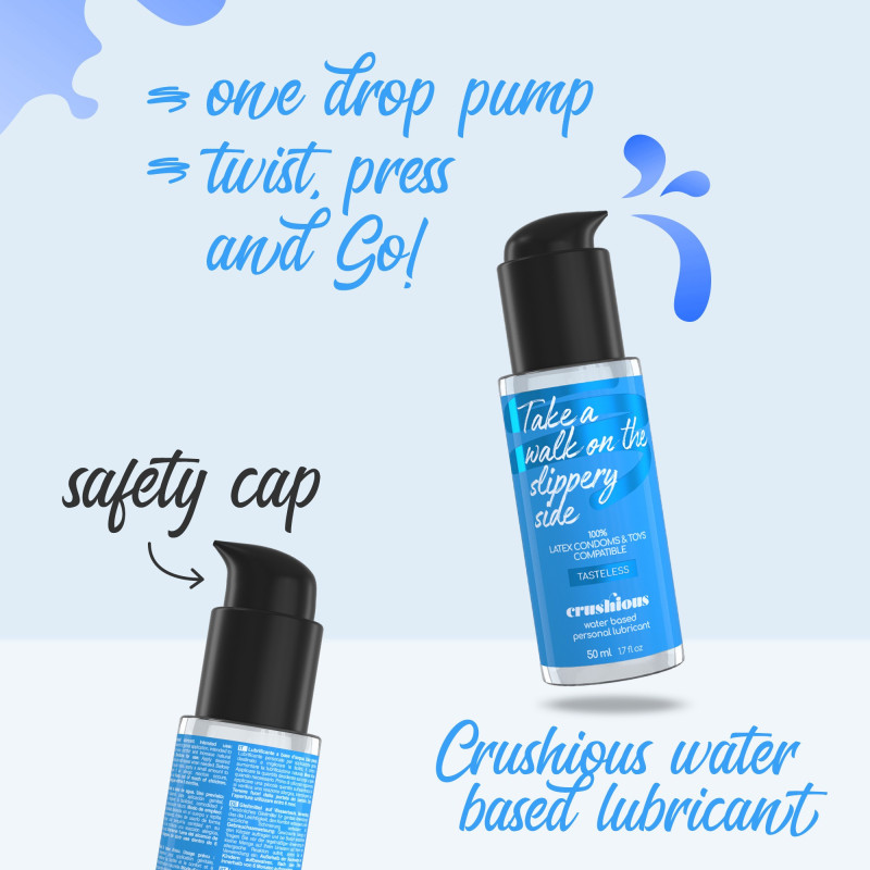 Lubricante Base Agua 50 ml Crushious
