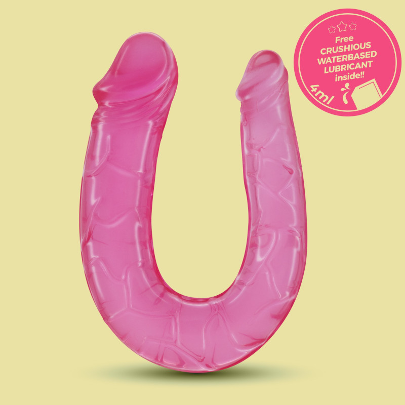 Dildo Doble Double Trouble Rosa Crushious