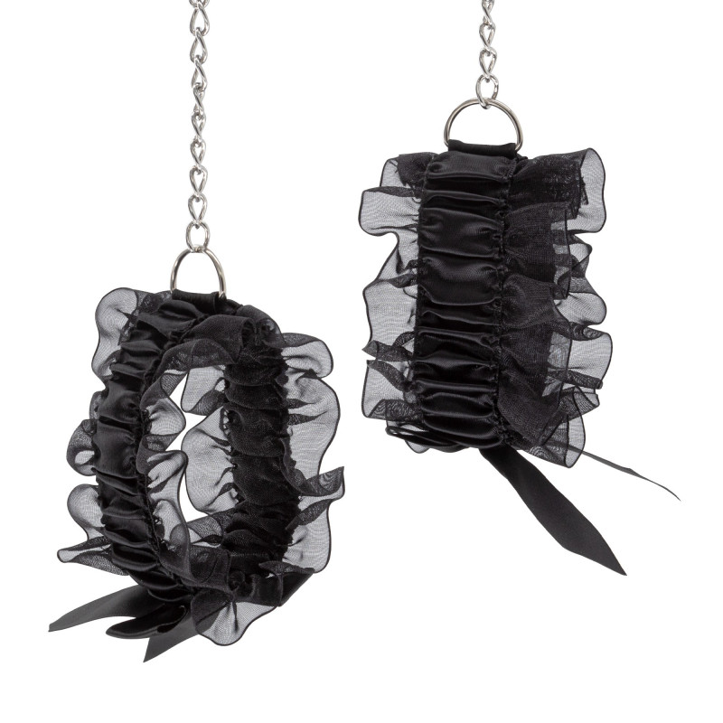 Conjunto de Encaje Negro Lace Me Up Crushious