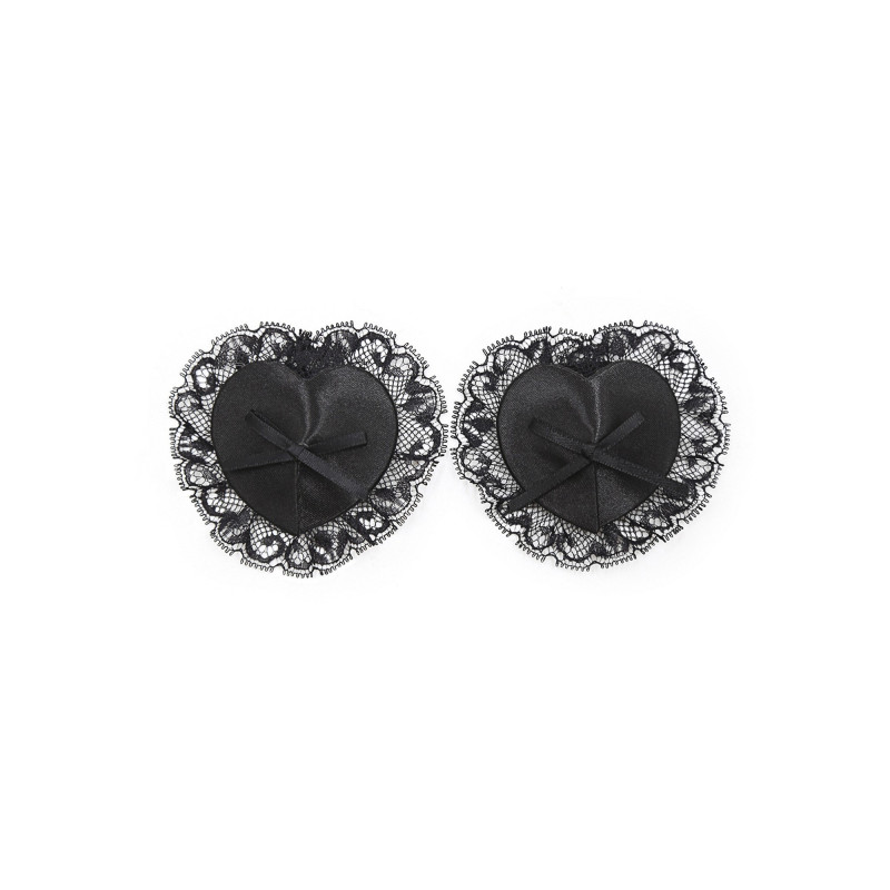 Conjunto de Encaje Negro Lace Me Up Crushious