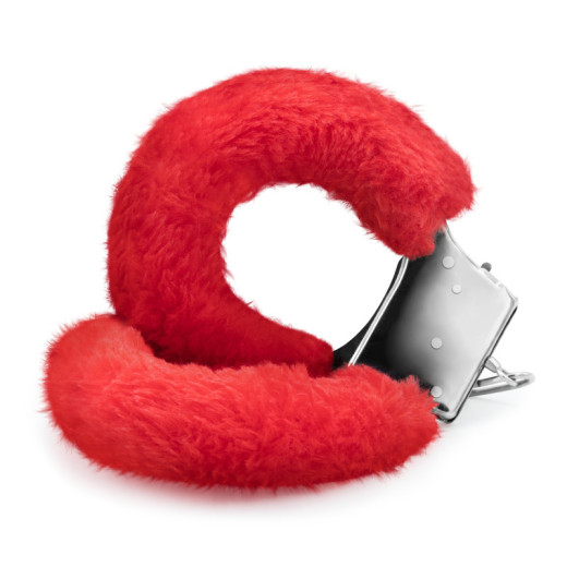 Esposas de Peluche Love Cuffs Rojas Crushious