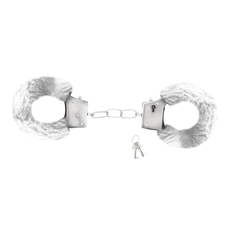 Esposas de Peluche Love Cuffs Blancas Crushious
