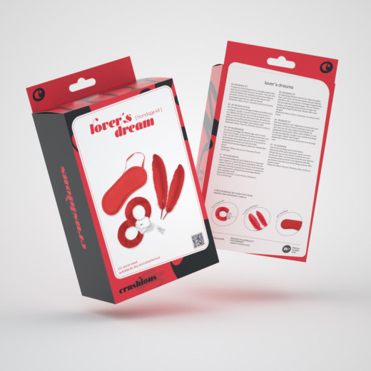 Kit Bondage Lover's Dream Rojo Crushious