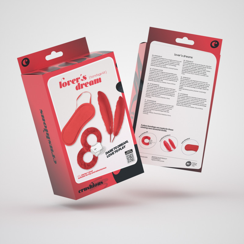 Kit Bondage Lover's Dream Rojo Crushious