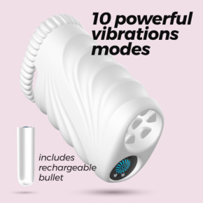 Masturbador de Entrenamiento Nautilus con Bala Removible Crushious