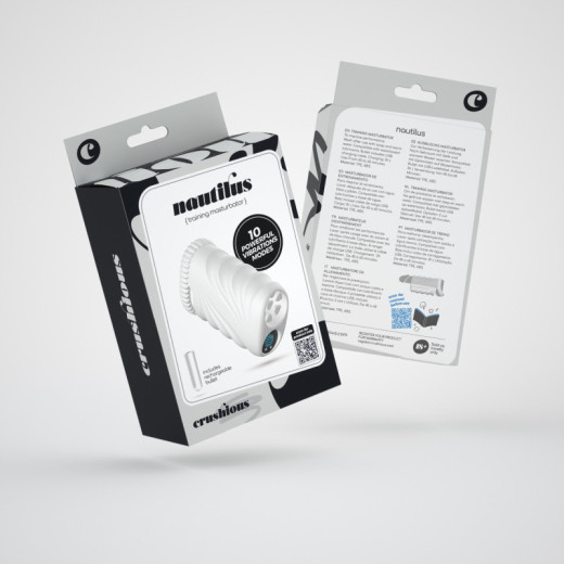 Masturbador de Entrenamiento Nautilus con Bala Removible Crushious
