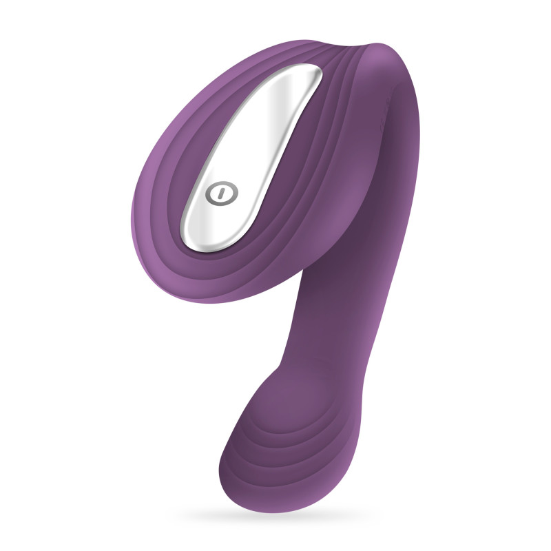 Vibrador Recargable Pleasuriser con Control Remoto y Lubricante Base Agua Gratis Crushious