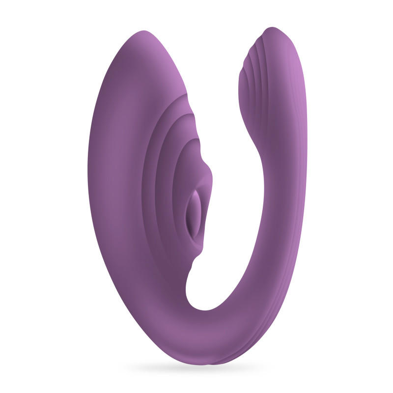 Vibrador Recargable Pleasuriser con Control Remoto y Lubricante Base Agua Gratis Crushious