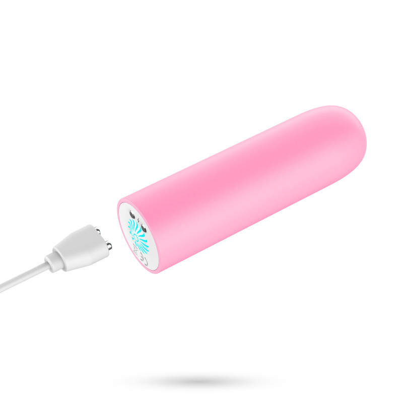 Bala Vibradora Recargable USB Quackers Rosa Crushious