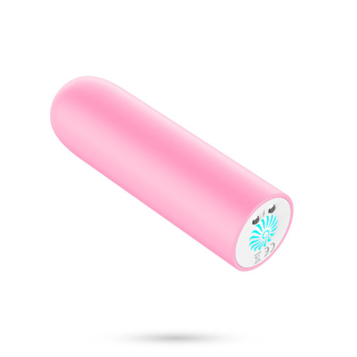 Bala Vibradora Recargable USB Quackers Rosa Crushious