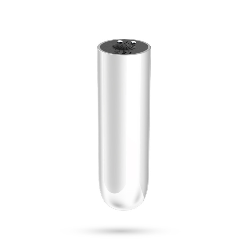 Bala Vibradora Recargable USB Quackers Blanca Crushious