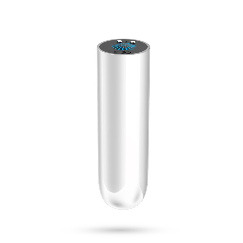 Bala Vibradora Recargable USB Quackers Blanca Crushious