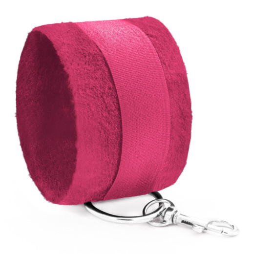 Esposas de Velcro Tough Love con Cadena Extra de 40 cm Rosas Crushious