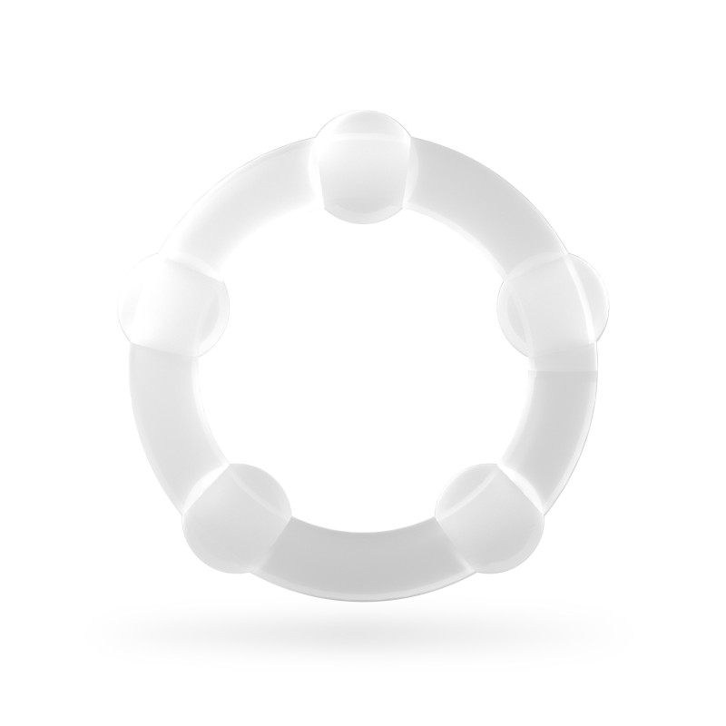 Set de Anillos para el Pene Triple Bead Transparente Crushious