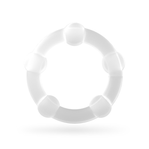 Set de Anillos para el Pene Triple Bead Transparente Crushious