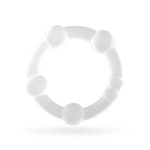 Set de Anillos para el Pene Triple Bead Transparente Crushious