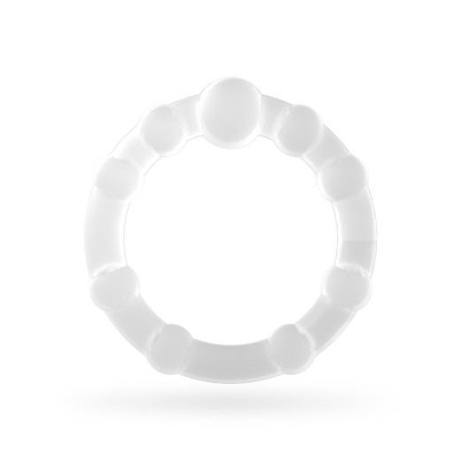 Set de Anillos para el Pene Triple Bead Transparente Crushious