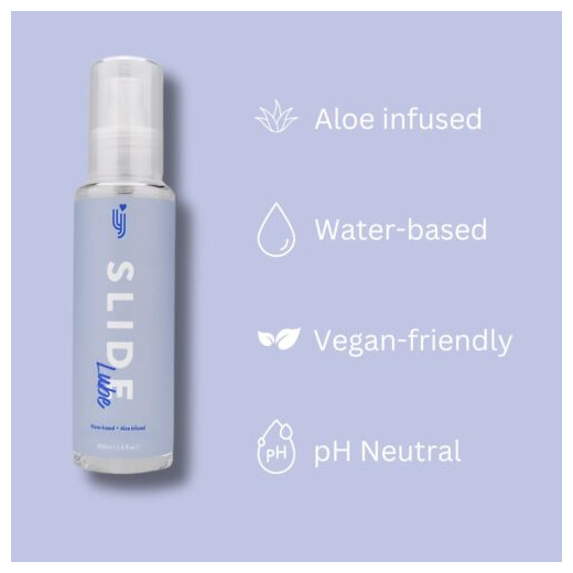 Lubricante Loving Joy Slide a base de agua con infusión de aloe 100 ml