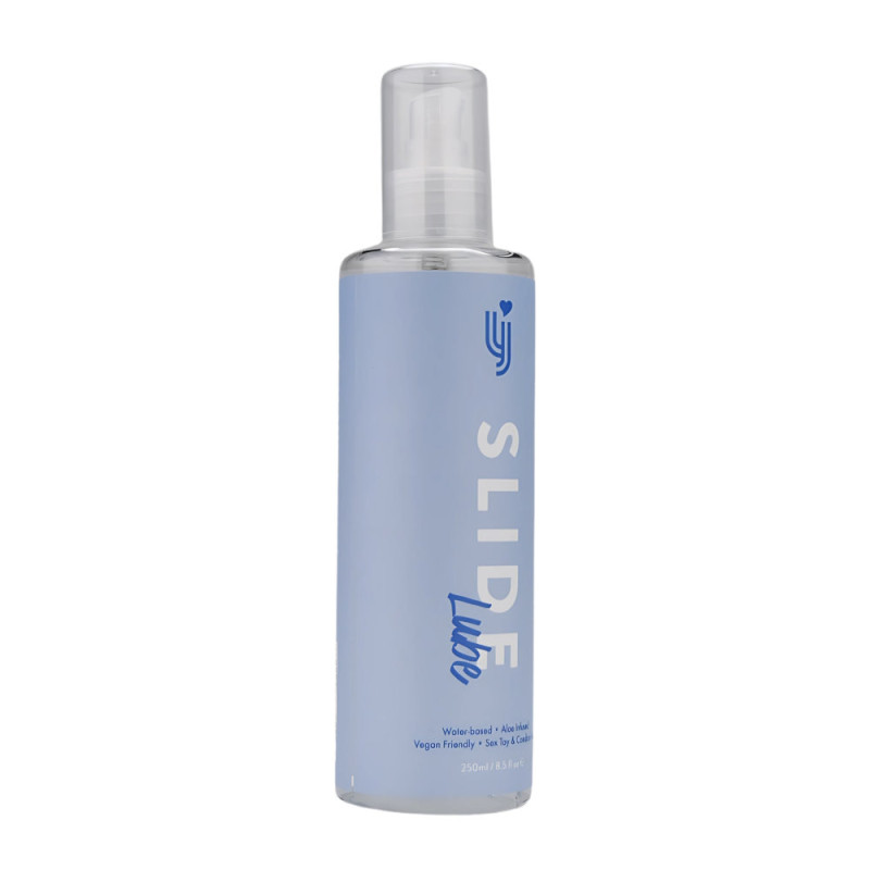 Lubricante Loving Joy Slide a base de agua con infusión de aloe 250 ml