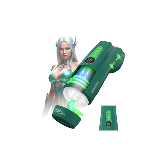 Forest Warrior Ayla Masturs– Masturbador Multifunción con Succión, Vibración y Voz