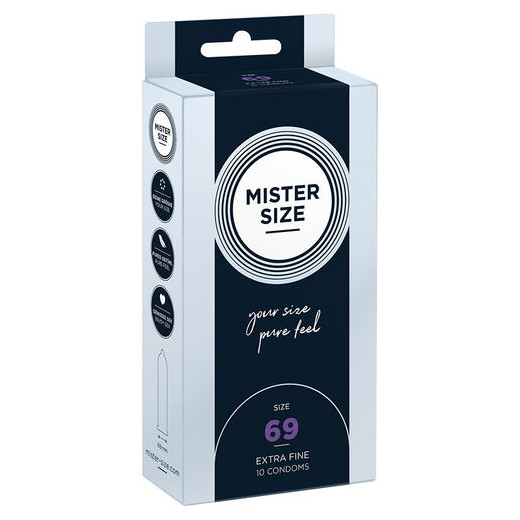 MISTER SIZE - PRESERVATIVOS TALLA XXXL 69 MM (10 UNIDADES)