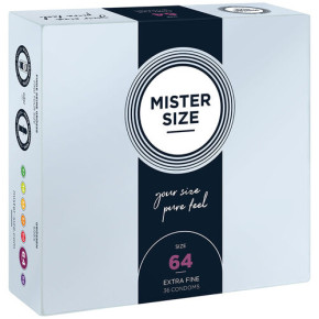 MISTER SIZE - PRESERVATIVOS TALLA XXL 64 MM (36 UNIDADES