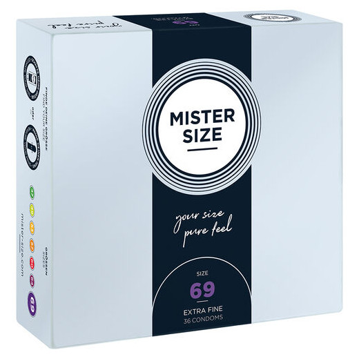 MISTER SIZE - PRESERVATIVOS TALLA XXXL 69 MM (36 UNIDADES)