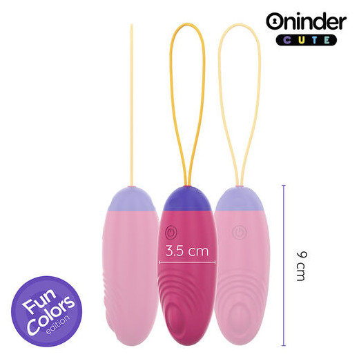 ONINDER CUTE - LOVE PLEASURE HUEVO VIBRO-WAVE TAPPING SILICONA - APP MUNDIAL GRATUITA