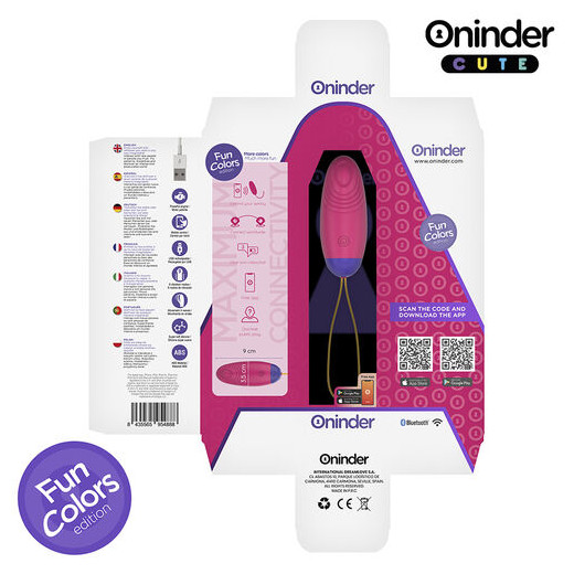 ONINDER CUTE - LOVE PLEASURE HUEVO VIBRO-WAVE TAPPING SILICONA - APP MUNDIAL GRATUITA