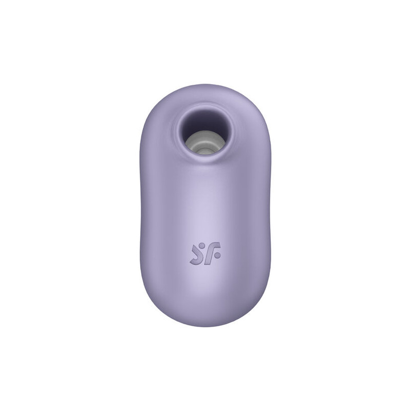 SATISFYER - PRO TO GO 2 ESTIMULADOR Y VIBRADOR DOBLE VIOLETA
