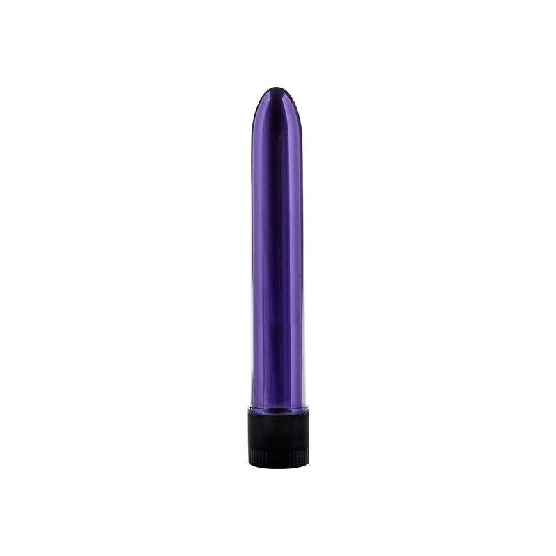 Vibrador Ultra Clásico Metalizado Morado - Sexplace.es