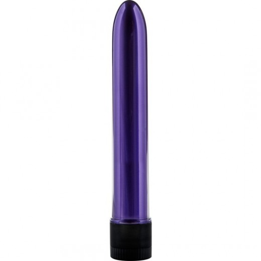 Vibrador Ultra Clásico Metalizado Morado - Sexplace.es