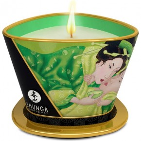 Shunga Vela de Masaje Té Verde 170 Ml - Sexplace.es