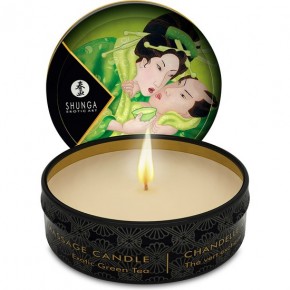 Shunga Vela De Masaje Té Verde de 30 ML - Sexplace.es