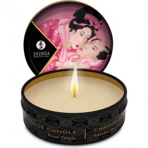 Shunga Vela De Masaje Pétalos de Rosa de 30 Ml - Sexplace.es